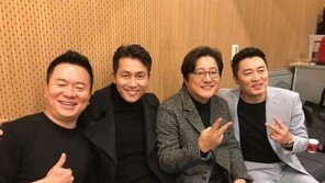 “조각이 살아있다”…‘강철비’ 정우성, 곽도원과 컬투쇼 출연 인증