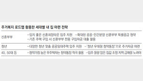 주거복지 로드맵 활용한 세대별 내집마련 전략… 신혼부부는 희망타운, 청년은 임대주택, 4050은 급매물 노릴만