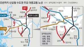 [단독]수도권∼서울도심 출퇴근 시간 20% 단축