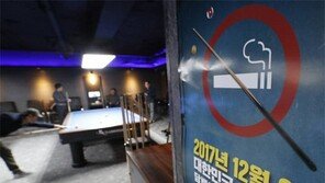 “흡연 최후 보루 사라져 아쉬워… 계도기간 석달 마음껏 피울것”