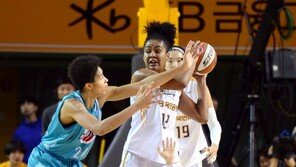 해리슨 묶은 KB스타즈 ‘5연승’ 선두 질주