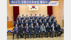 “미래의 경륜스타 나야 나” 23기 후보생 졸업식