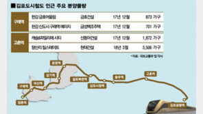 골드라인 ‘김포도시철도’ 따라 브랜드 아파트 분양 봇물