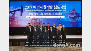 ‘2017 해외자원개발 심포지엄’ 성료