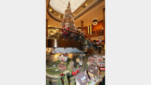 동심 사로잡은 크리스마스 열차