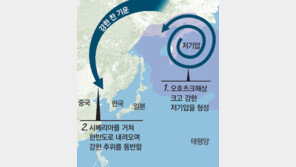 칼바람 더해져… 한반도는 ‘냉동실’