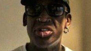 베이징 도착한 로드먼… 여섯번째 방북 가능성