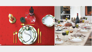[Q매거진]빨간 식탁보-향초-리본 장식… 근사한 크리스마스가 시작된다