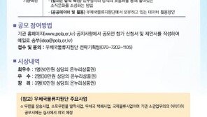 우체국물류지원단, 열린혁신 아이디어 공모