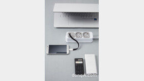 태주산업 안전콘센트 클릭탭 “한 손으로 가볍게 누르기만 하면 코드가 쏙”