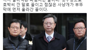 신동욱 “우병우 구속, 원숭이가 까불다 나무에서 떨어진 꼴”