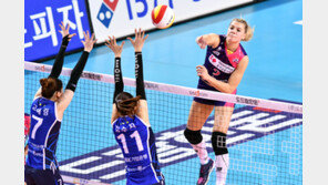 ‘흥국생명 최적화’ 크리스티나, 제2의 알레나 될까