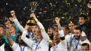 레알마드리드, 클럽월드컵 우승키스