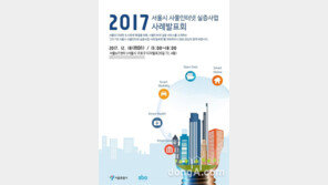 SBA, 2017년 사물인터넷 도시조성 실증사업 사례발표회 개최