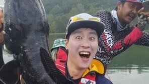 우지원 ‘자이언트 스네이크헤드’ 포획?…130cm에 20kg ‘괴어’ 어떻게?