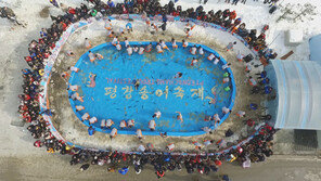얼음낚시의 재미, 평창송어축제 개막