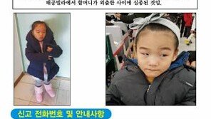 고준희 실종, 제보·단서 全無…키우던 새 외할머니 범죄 개연성 대두