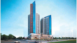 [화제의 분양현장]송도 랜드마크 푸르지오시티, 소형 면적 위주… 2000실 초대형 규모 ‘눈길’