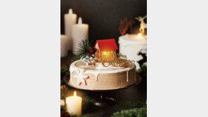 케이크 하나면 크리스마스 분위기 OK!