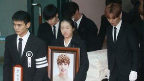 [동아포토]샤이니 고 종현 발인식 엄수