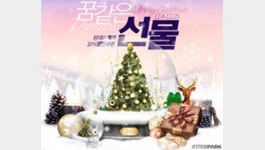 크리스마스·연말연시는 인터파크와 함께