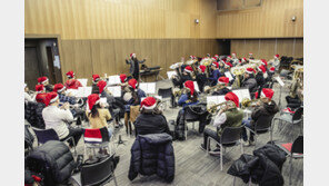 김남중과 70인 금관앙상블, “서울로가 캐럴로 물든다”