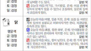 [스포츠동아 오늘의 운세] 2017년 12월 22일 금요일·23일 토요일·24일 일요일