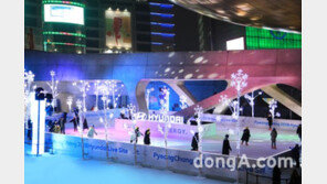 현대차, DDP서 도심 아이스링크 개장… 동계 올림픽 성공 기원