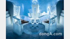 “눈과 얼음으로 둘러싸인 호텔에서의 특별한 하룻밤 어때요?”