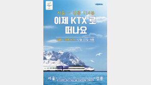 KTX 경강선 개통 시작 “서울-강릉까지 114분”…가격은?
