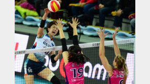 ‘쾌속성장’ 강소휘, 어부지리 신인왕에서 GS의 중심으로