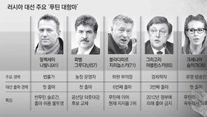 “내년 러시아 대선, 푸틴 말고 우리도 있다”