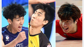 V리그 신인왕 판세 중간점검, 남자부 각축·여자부 독주