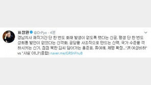 류여해 폭로에 표창원 “홍준표, ‘평생 한 번도 성희롱 발언 없었다’는 신격화”