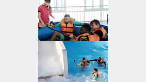 샘 오취리, 럭키, 닉…설악워터피아에서 겨울온천 체험