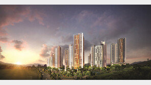 1군건설사 브랜드 아파트 ‘춘천파크자이’, 지역 랜드마크로 각광