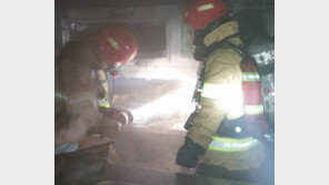 화재 신고 3분만에 소방관들 투입… 너무나 달랐던 강릉 대형마트 화재