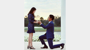 안병훈, 초등 동창과 약혼…프러포즈 사진 SNS 공개