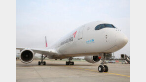 아시아나항공, 최첨단 항공기 A350 4호기 도입