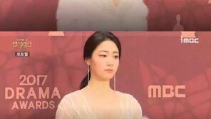 류효영 망사 드레스, MBC 연기대상 레드카펫 ‘올킬’