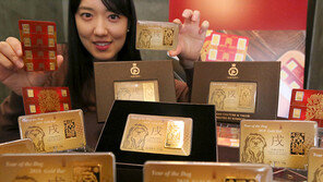 미니골드바·미아방지 목걸이…황금개를 잡아라