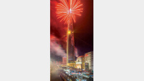 롯데월드타워 불꽃쇼