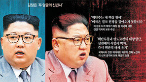 南엔 평창 손짓, 美엔 핵버튼 위협