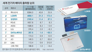 전기차 배터리시장 한국산 ‘질주’