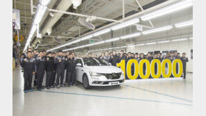 SM6, 22개월만에 내수생산 10만대 돌파