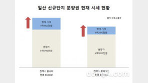 ‘억’ 소리…GTX, 한류월드 등 ‘일산 집값 견인’