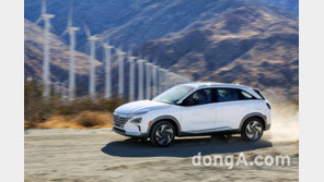 [포토]현대차 차세대 수소전기차 ‘넥쏘’… 5분 충전 ‘590km’ 주행