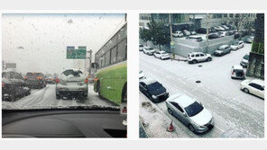 [날씨]“백만 년만의 눈” “실화냐”…창원·김해 올 겨울 첫눈에 ‘들썩’