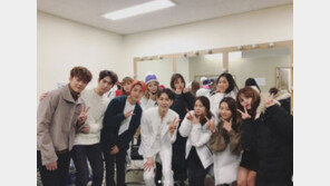 JYP 떠난 조권, 신곡 뮤비 촬영장에 큐브 식구 총 출동…“큐브 짱”