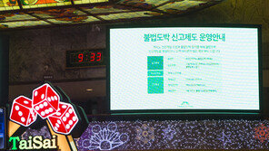 강원랜드 불법 도박 신고포상금제 실시